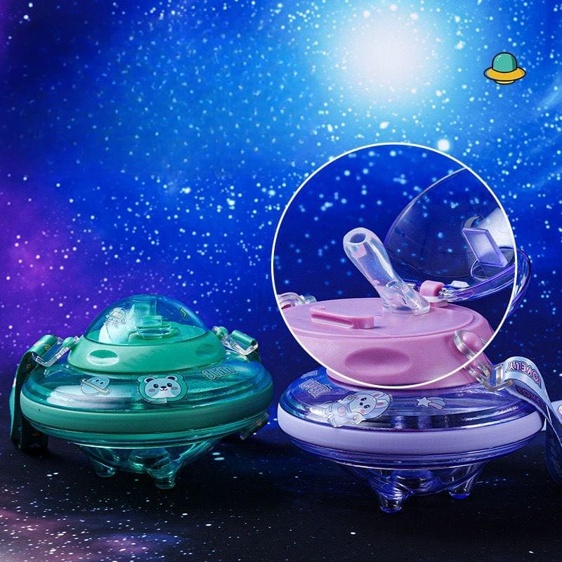 Cartoon UFO Water Bottle, Kid School Water Cup, Portable Cartoon Student Straw Cup, oft Suction Nozzle Water Cup for Kids, Plastic Water Juice Bottles, Sports Water Bottle with Leak Proof Flip Top Lid Cartoon UFO Water Bottle, Kid School Water Cup, Portable Cartoon Student Straw Cup, oft Suction Nozzle Water Cup for Kids, Plastic Water Juice Bottles, Sports Water Bottle with Leak Proof Flip Top Lid